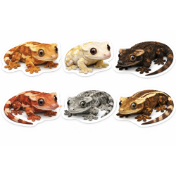 No:3 Crested Gecko Sticker...