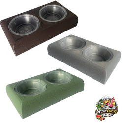 Dual Gecko Feeding Station