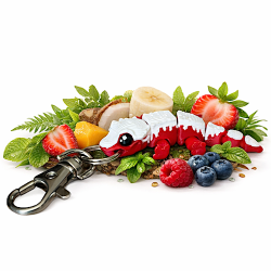 Red & White Crested Gecko...