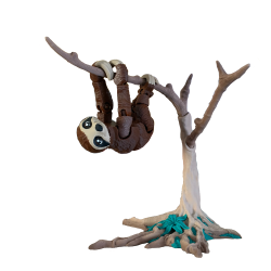 Hanging Sloth Articulated...