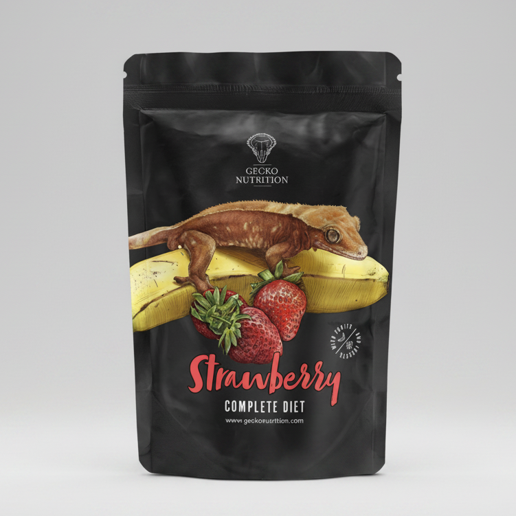 Strawberry - Gecko Nutrition - Complete Gecko Diet