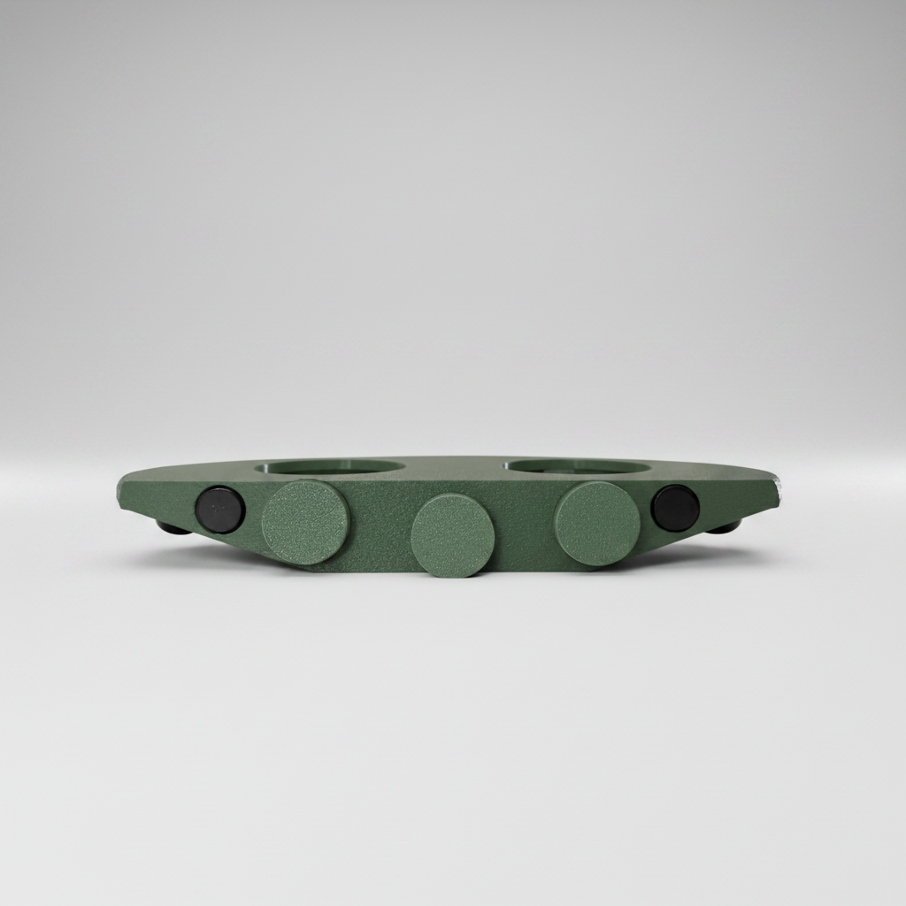 MAGNETIC EXTRA LARGE DUAL GECKO FEEDING LEDGE - INCLUDES 4 REUSEABLE BOWLS