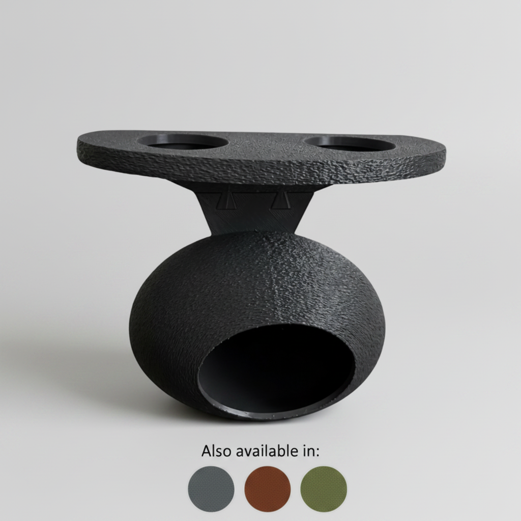 MAGNETIC LARGE GECKO HIDE & DUAL FEEDING LEDGE COMBO