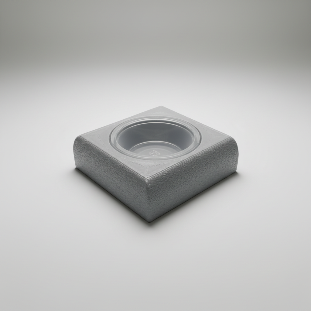SINGLE GECKO FEEDING BOWL STATION