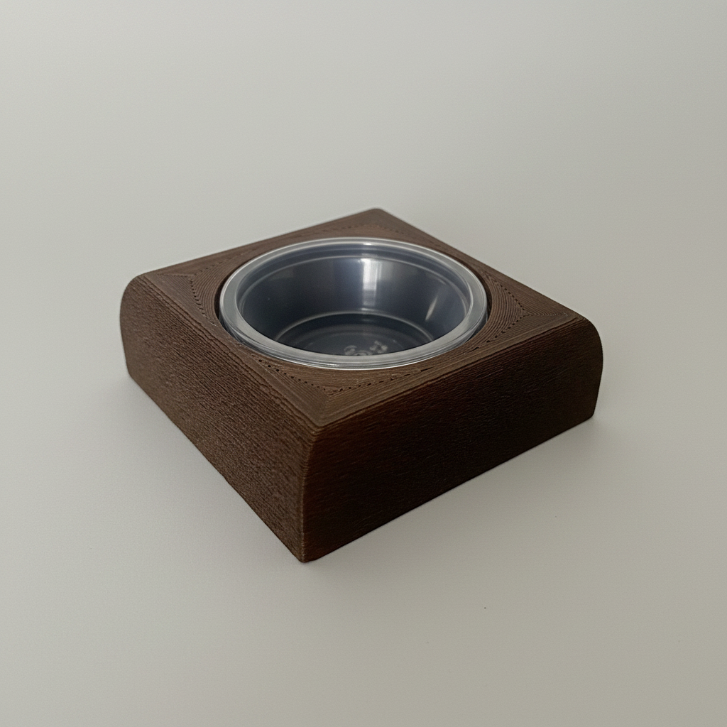 SINGLE GECKO FEEDING BOWL STATION