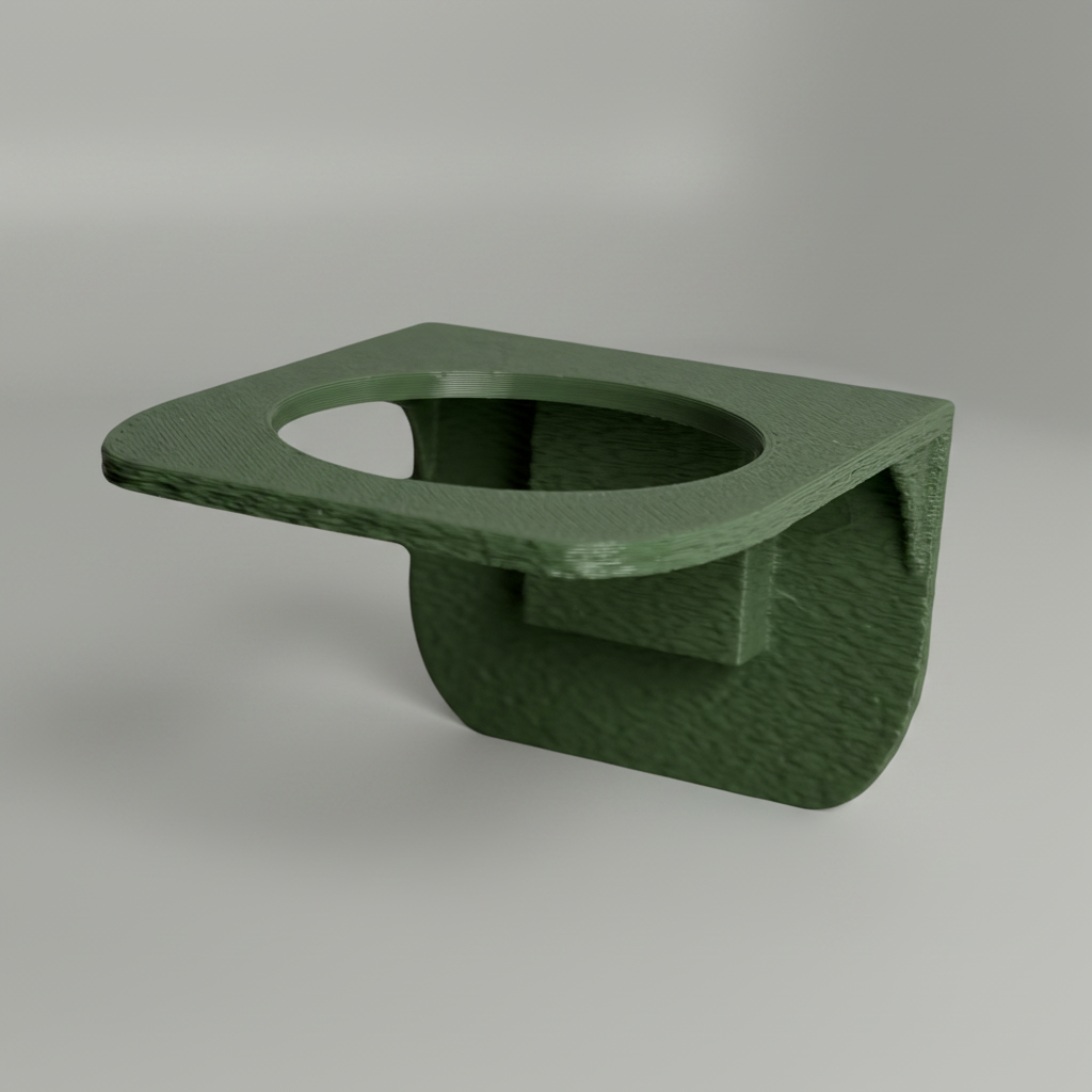 Magnetic Single Dish Feeding Ledge
