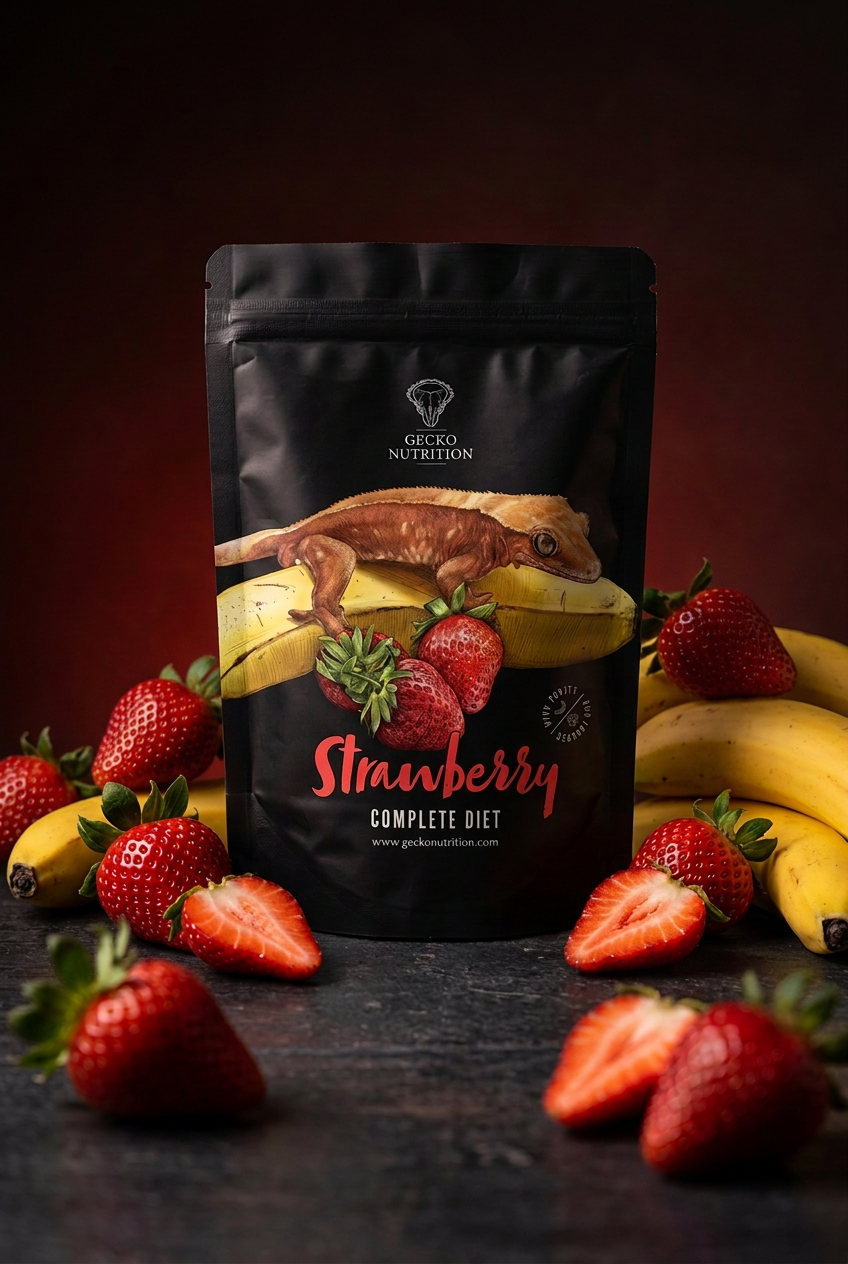 Gecko Nutrition Strawberry Premium Clean