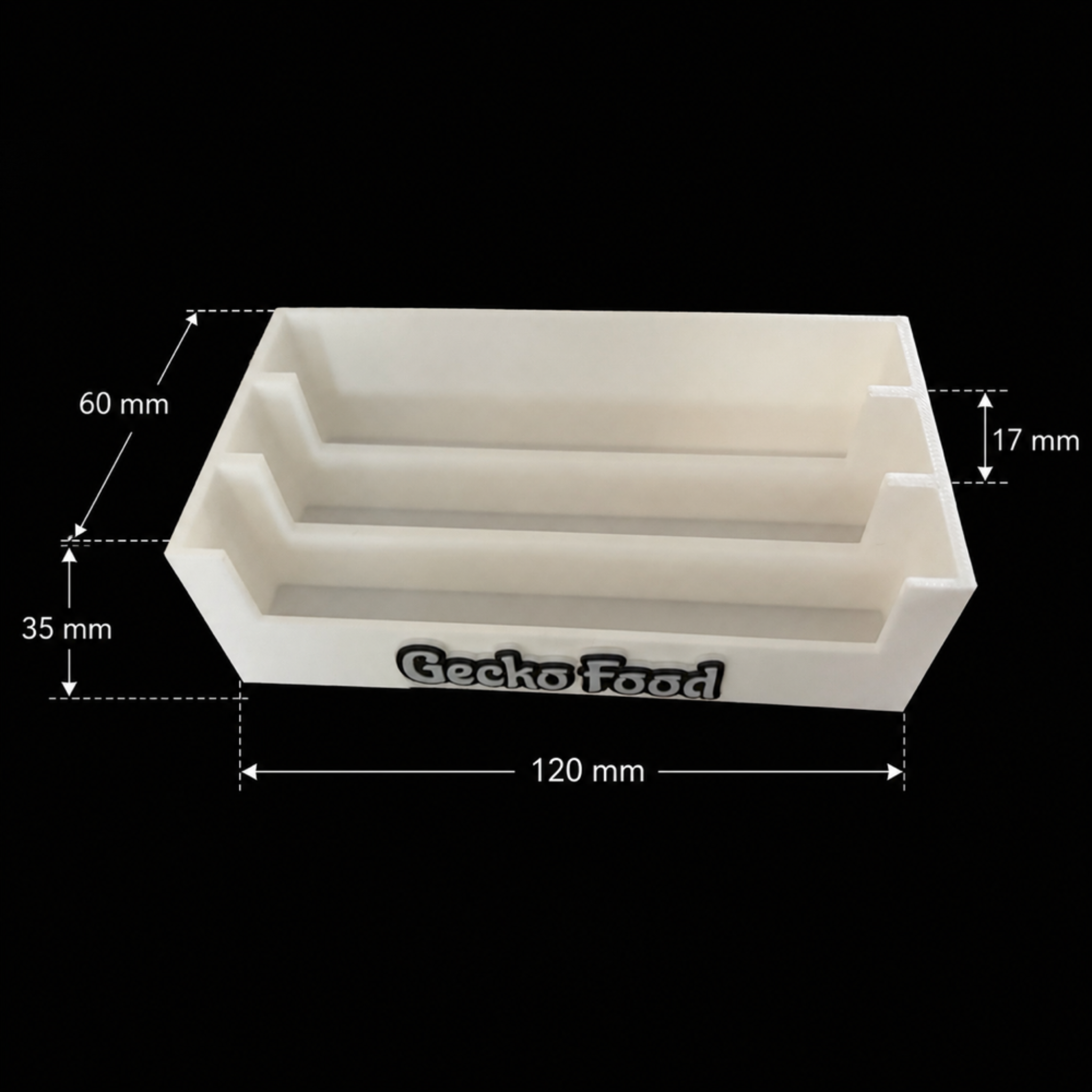 SMALL GECKO FOOD BAGS STORAGE HOLDER